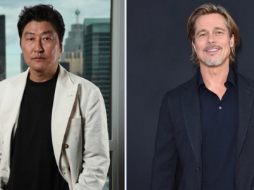 Momen Pertemuan Song Kang Ho Dan Brad Pitt Di AFI Awards 2020 Sukses Bikin Iri