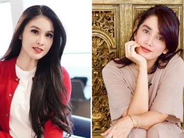 Sandra Dewi dan Ussy Sulistiawaty ‘Terciduk’ Kenakan Busana Sama, Siapa Lebih Kece?