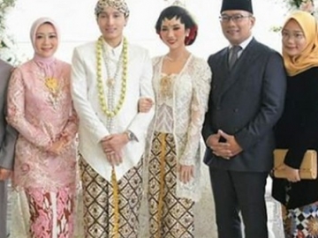  Ridwan Kamil Jadi Saksi Nikah Isyana Sarasvati dan Rayhan