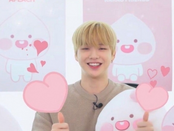 Pimpin Rapat Dengan Kakao Friends, Kang Daniel Tak Dapat Tahan Gemas 