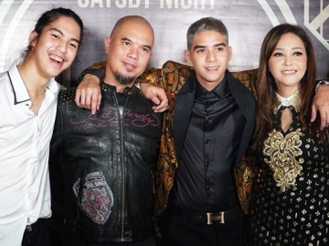 Al dan Dul Sumringah Foto Bareng Dhani-Maia, El Rumi Lontarkan Seruan Iri 'Khas' Disorot