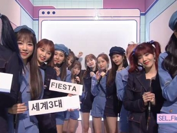 IZ*ONE Raih Kemenangan Pertama di 'The Show' Hingga Banjir Air Mata