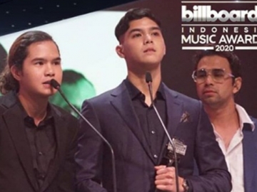 Al dan Dul Wakili Ahmad Dhani Terima Piala Dewa 19 di Billboard IMA, Sebut Maia Bikin Heboh