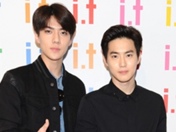 Manis Banget, Sehun EXO Beri Dukungan Untuk Album Solo Perdana Milik Suho