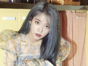 Tanpa Edit, BTS Pemotretan IU Jadi Model Air Mineral Bikin Oleng