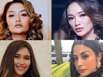  'Brush Challenge' Pedangdut Cantik Indo, Netter Bingung Zaskia Gotik 'Hilang'