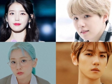 Bulan Mei Diprediksi Jadi ‘Perang’ Chart Antara Fans IU-Suga dan BOL4-Baekhyun