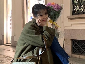 IU Rayakan Ultah di Lokasi Syuting Sembari Promosi Film 'Dream'