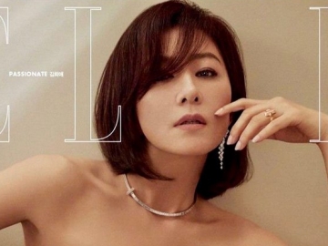 Tampil Elegan Hingga Seksi di Majalah, Kalung Rp 2 Miliar Kim Hee Ae Kembali Jadi Sorotan