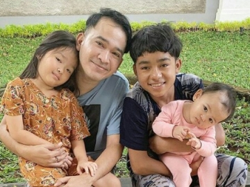 Dandan Bak Pilot dan Pramugari, Dua Anak Ruben Onsu Ini Bikin Gemas Abis