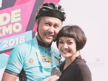 Maraknya Orang Bersepeda, Nirina Zubir dan Ernest Cokelat Harap Pemerintah Sediakan Fasilitas Ini