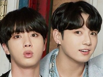 Jin BTS Pamer Aksi Narsis, Penampakan Jungkook Telanjang Dada Curi Perhatian