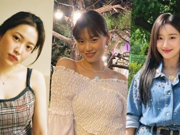 Intip Keseruan Geng 99 Yeri-Kim Doyeon dan Naeun APRIL Tunjukan Persahabatan Manis di IG