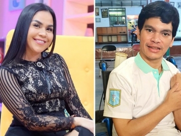 Akhirnya Bertemu, Melaney Ricardo Beri Hadiah Spesial Ini untuk Vokalis Elkasih