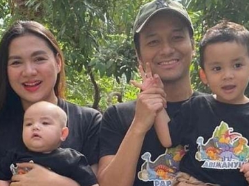  Vicky Shu Dekorasi Sendiri Akikah Anak di Rumah