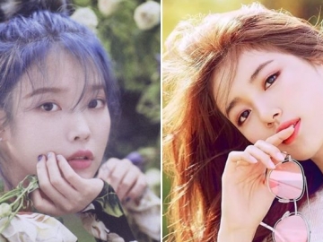 IU dan Suzy Kompak Berdonasi 100 Juta Won untuk Korban Banjir