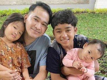 Ruben Onsu Pajang Foto Manis Betrand Peto Bareng 2 Adik Cantik, Fans Banjiri Cinta