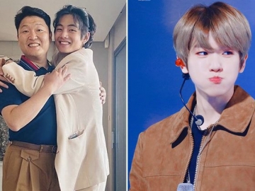 PSY Unggah Foto Bareng V BTS, Fans Kenang Momen dengan Baekhyun EXO