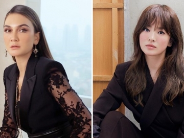 Luna Maya Dibandingkan dengan Song Hye Kyo Usai Unggah Video Ini