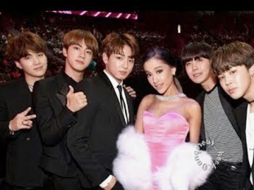 Ariana Grande Diduga Beri Spoiler Kolaborasi Bareng BTS Gara-gara Ini