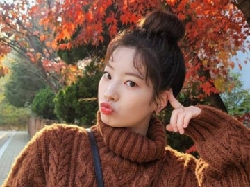 Dahyun TWICE Nikmati Musim Gugur, Deretan Foto Estetik Bikin Terpesona