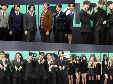 Kece Badai, Begini Penampilan BTS Hingga IZ*ONE di Red Carpet Melon Music Awards 2020