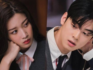 Cha Eun Woo dan Moon Ga Young Saling Tatap di ‘True Beauty’