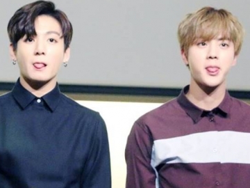 Jungkook dan Jin BTS Ngakak Lihat Penampilan Mulut Mereka Via Kaca Pembesar