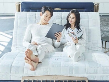 Bintangi Iklan Tempat Tidur Bareng Lagi, Keuwuhan Kim Tae Hee-Rai Bikin Jomblo Makin Ngenes