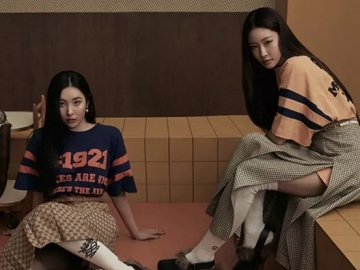 Sunmi dan Chungha Saling Lempar Kekaguman Lihat Penampilan Solo di Atas Panggung