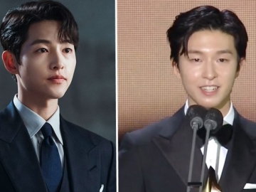 Song Joong Ki Kesengsem Dengarkan Pidato Hong Kyung di Baeksang Arts Awards ke-57 Gara-Gara Ini