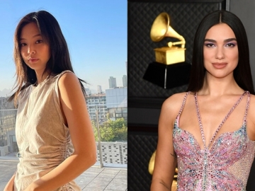 Circle Pertemanan Bikin Geleng-Geleng, Jennie Ketahuan Temui Dua Lipa di Los Angeles