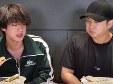  Tahan Muak Saat Makan Ini, Fans Bela Jin & RM Bangtan Boys