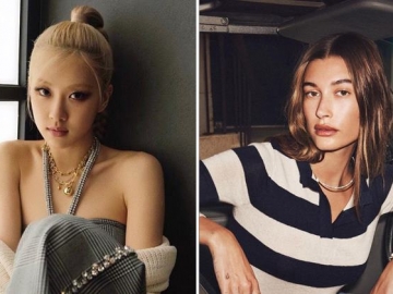 Istri Justin Bieber, Hailey Baldwin Diduga Terkesima dengan Rose BLACKPINK di Met Gala 2021