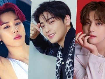 Dipepet Cha Eun Woo-V, Jimin 33 Bulan Berturut Superior di Puncak Daftar Reputasi Brand