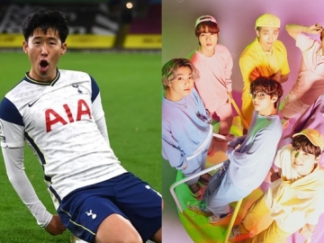 Pesepakbola Son Heung Min Ngaku Fans Berat BTS dan Kirim Pesan Manis untuk Jin Dkk