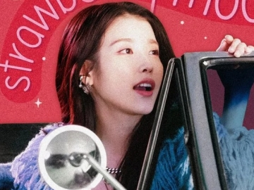 Baru Dirilis, 'Strawberry Moon' IU Sukses Puncaki Beragam Tangga Lagu di Korea