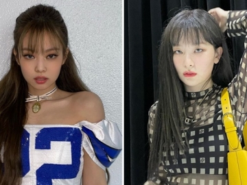 Pakai Baju Sama Persis, Jennie BLACKPINK dan Seulgi Red Velvet Beri Kesan Berkebalikan