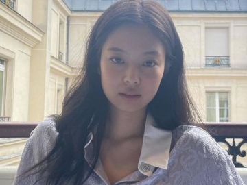   Ada Sisa Nasi di Baju Jennie Black Pink, Netter: Sebentar Lagi Endorse Beras