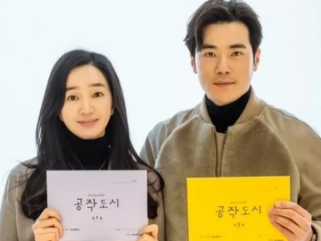 Soo Ae-Kim Kang Woo Tes Chemistry Perdana Sesi Pembacaan Naskah Drama Thriller 'Gong Jak City'