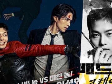 N Tampil Kalem, Lee Dong Wook-Wi Ha Joon Pilih Pamer Senyum Beringas di Poster 'Bad and Crazy'