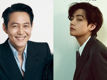 Bikin Heboh, Lee Jung Jae 'Squid Game' Pamer Selfie Kedekatan dengan V BTS