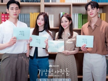 Song Kang-Park Min Young Tampilkan Sisi Beda di Sesi Baca Naskah di 'Forecasting Love and Weather'