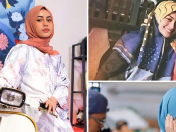 Isu Dekat El Rumi, Intip 10 Potret Sintya Marisca Anggun dan Kalem Saat Berhijab