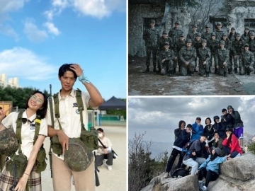 7 Potret Moon Sang Min Cs di Balik Layar 'Duty After School', Super Manis Beda dengan Drama