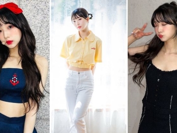 7 Potret Yeojin LOONA Pamer Body Ramping Usai Tips Diet Disebut Mengkhawatirkan