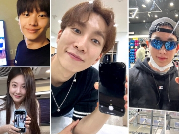 Sungjae dan Eunkwang BTOB Agak Laen, Intip 9 Gaya MZ Selfie Unik Para Idola Korea