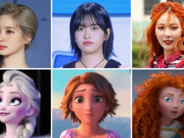 Ahn Yujin IVE Bak Rapunzel 'Tangled', Begini Sederet Gaya Rambut Idol Saat Kembari Putri Disney