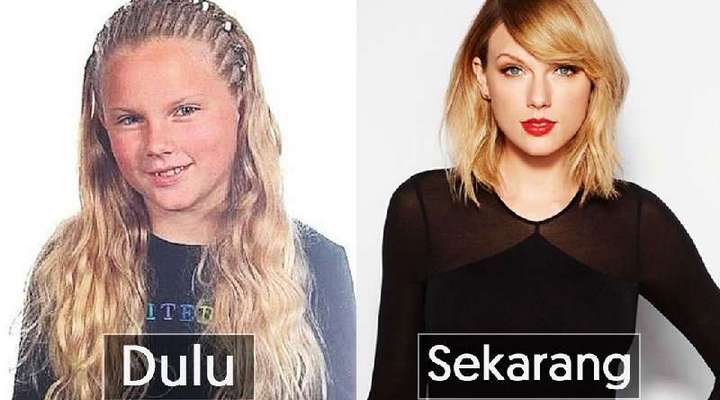 Foto: Transformasi Taylor Swift, Mulai dari Culun Sampai Jadi Superstar