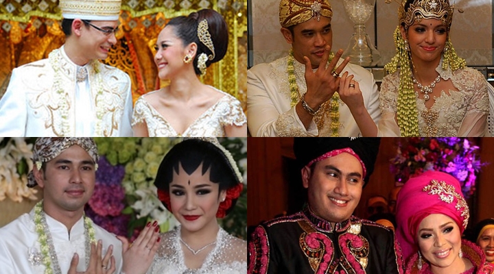 Foto: Heboh 6 Pernikahan Super Mewah Seleb Indonesia
